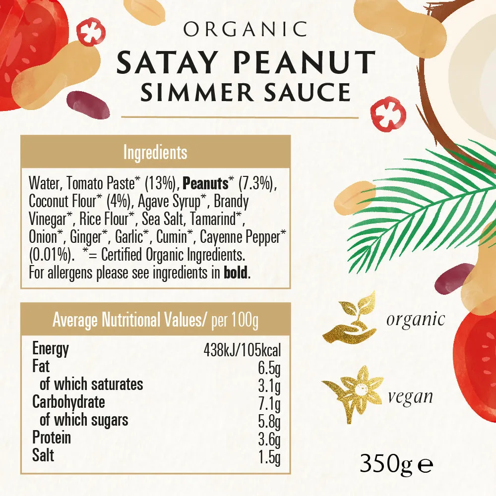 SATAY PEANUT SIMMER SAUCE