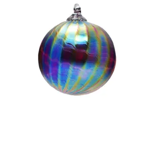 Small Peacock Luster Ornament