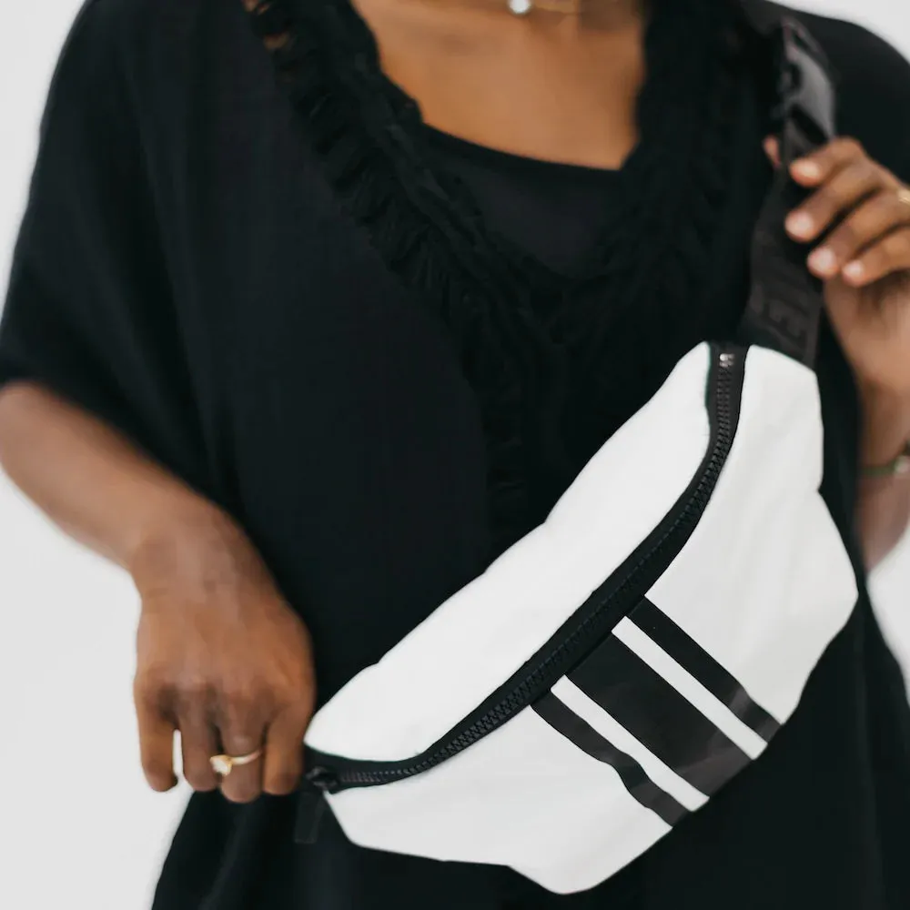 Splash Proof Kona Collection Set - Stripe Black/White