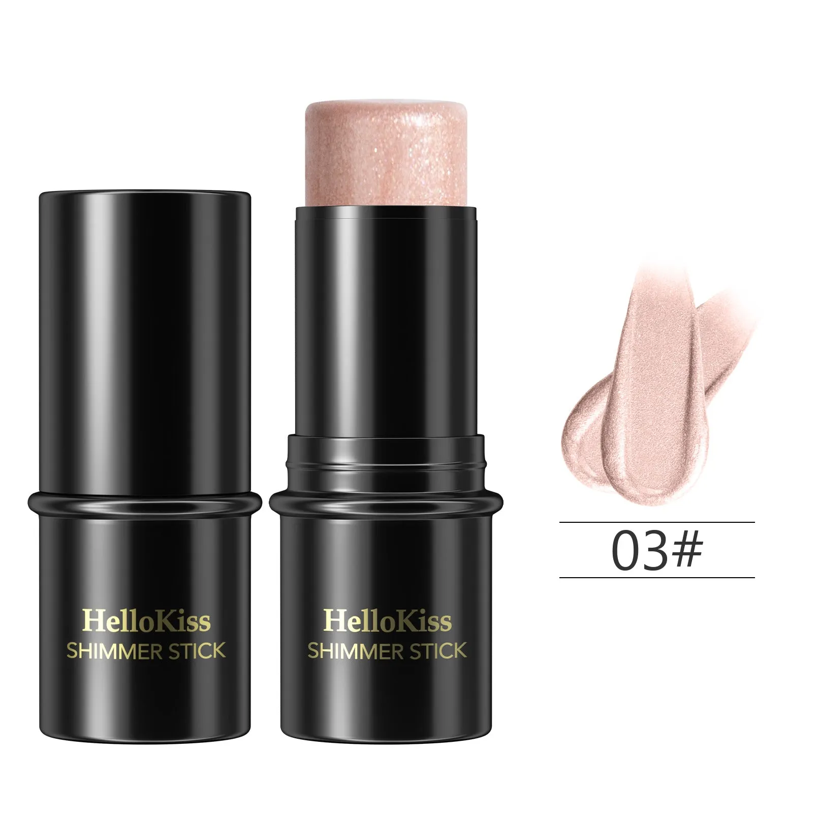Stick,Concealer-Stick,Highlighter Makeup Stick, Stick Powder Blusher Long Lasting Waterproof Face Makeup Pack of 15 (1 pc each color)