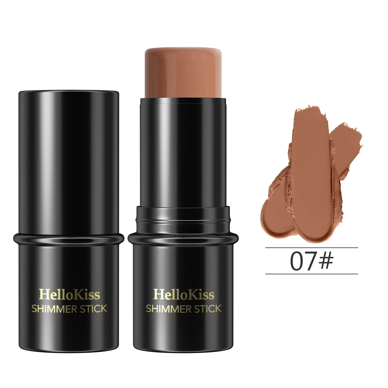 Stick,Concealer-Stick,Highlighter Makeup Stick, Stick Powder Blusher Long Lasting Waterproof Face Makeup Pack of 15 (1 pc each color)