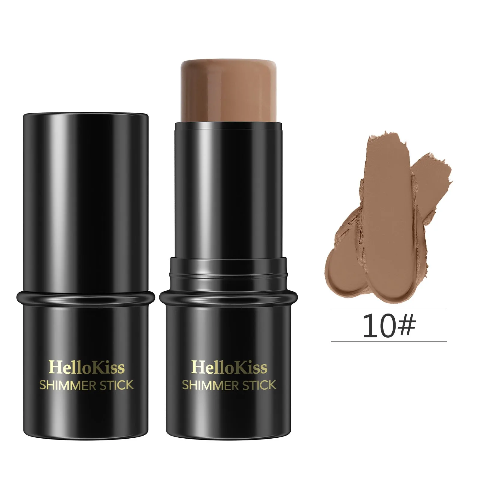 Stick,Concealer-Stick,Highlighter Makeup Stick, Stick Powder Blusher Long Lasting Waterproof Face Makeup Pack of 15 (1 pc each color)