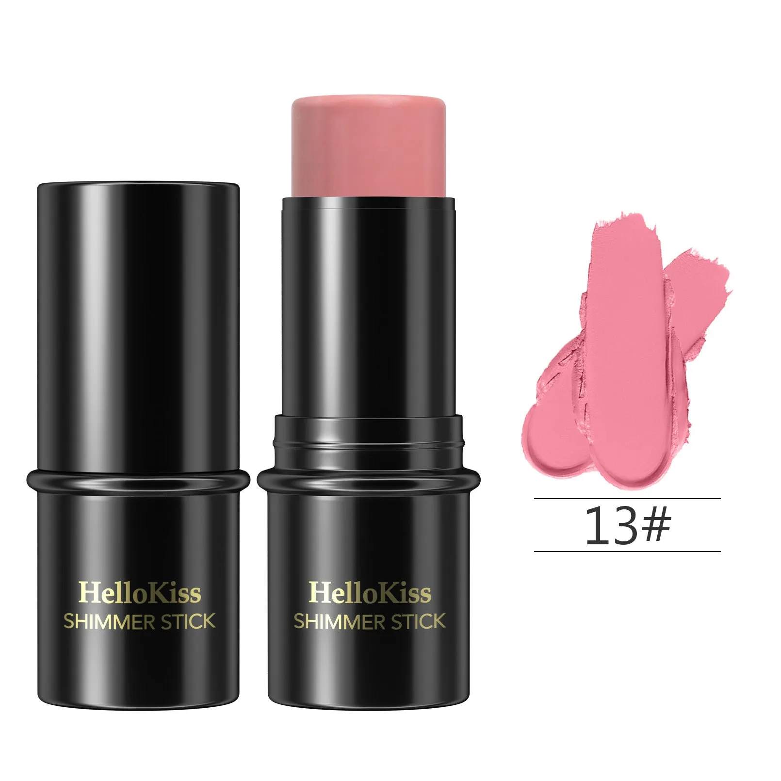 Stick,Concealer-Stick,Highlighter Makeup Stick, Stick Powder Blusher Long Lasting Waterproof Face Makeup Pack of 15 (1 pc each color)