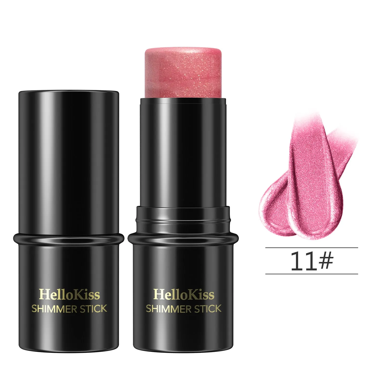 Stick,Concealer-Stick,Highlighter Makeup Stick, Stick Powder Blusher Long Lasting Waterproof Face Makeup Pack of 15 (1 pc each color)