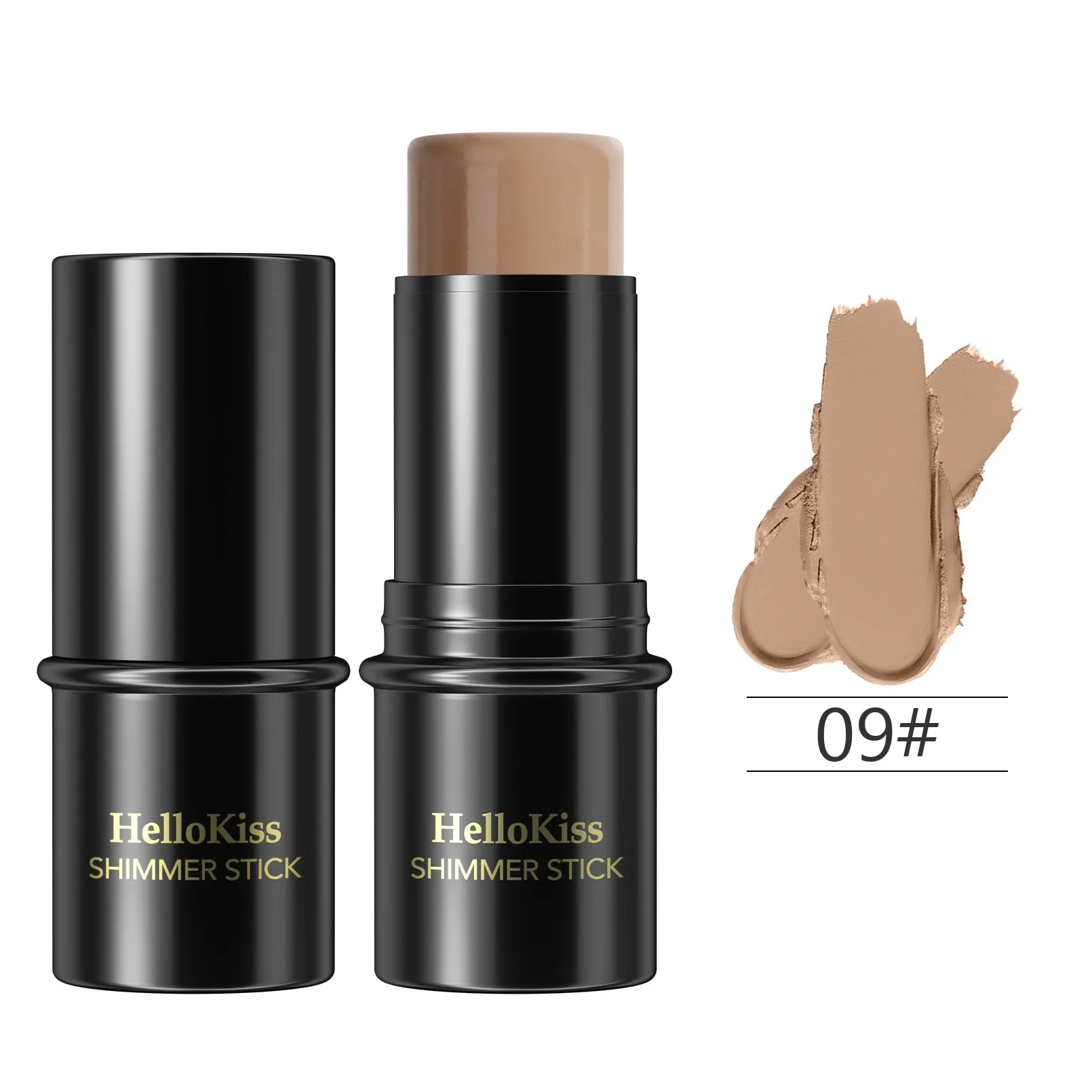 Stick,Concealer-Stick,Highlighter Makeup Stick, Stick Powder Blusher Long Lasting Waterproof Face Makeup Pack of 15 (1 pc each color)