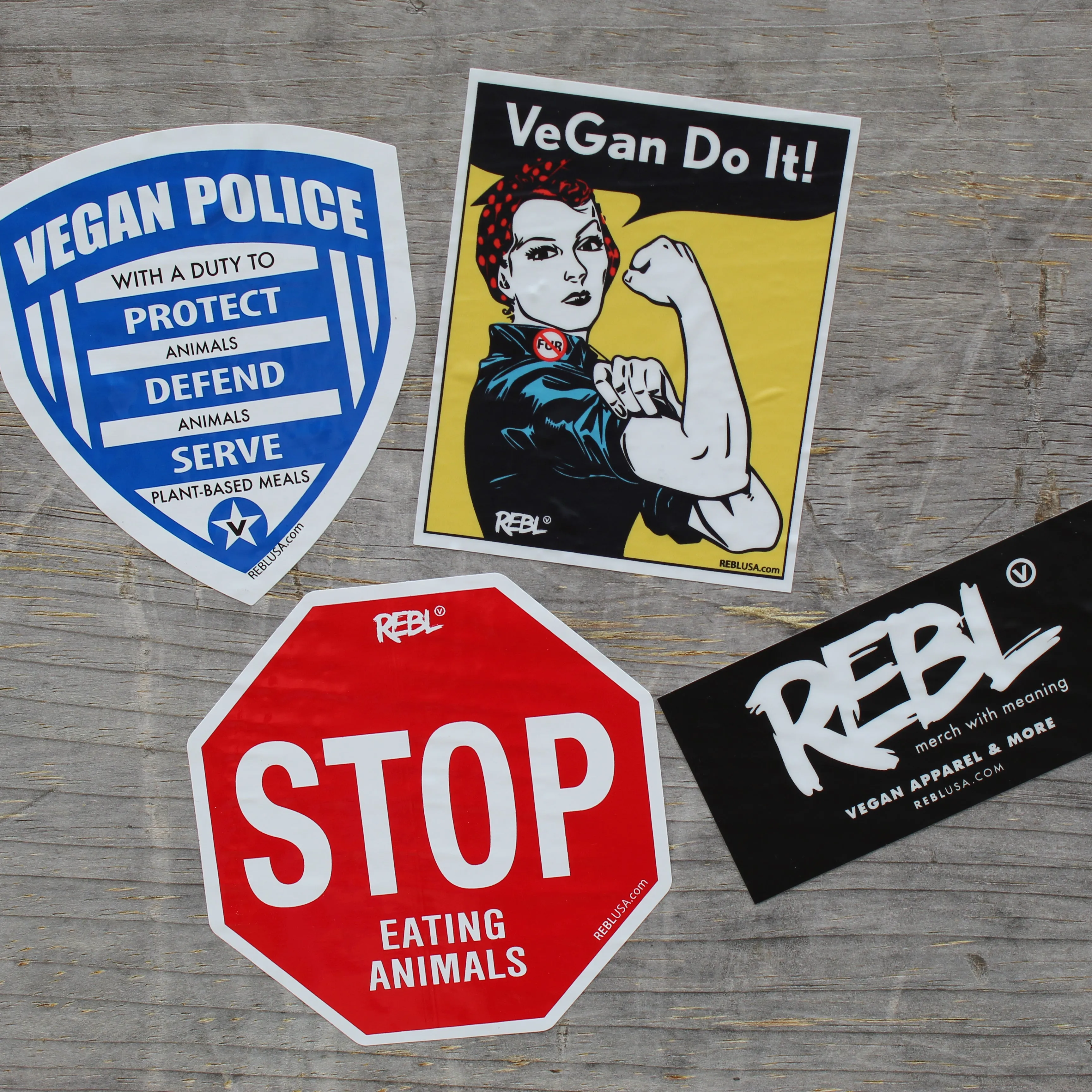 Sticker - Vegan Police