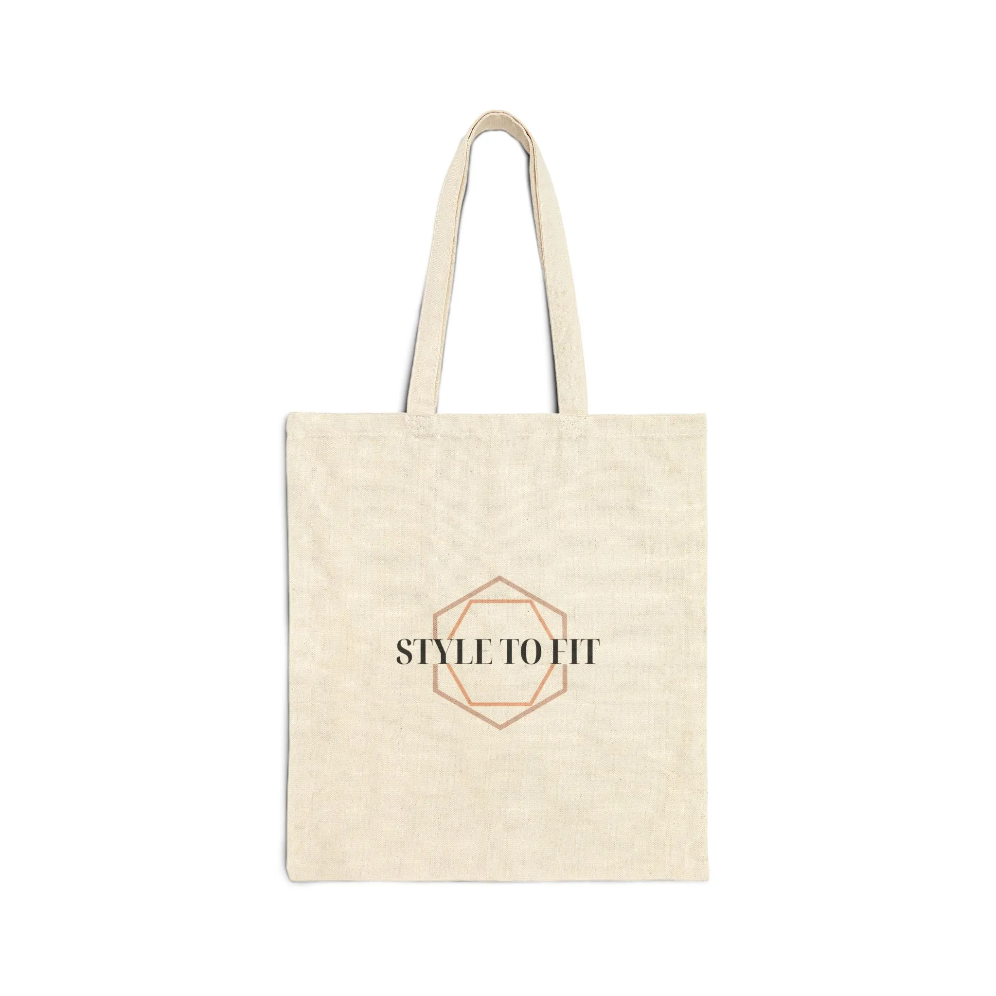 “Style To Fit” Canvas Tote Bag