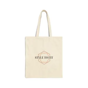 “Style To Fit” Canvas Tote Bag