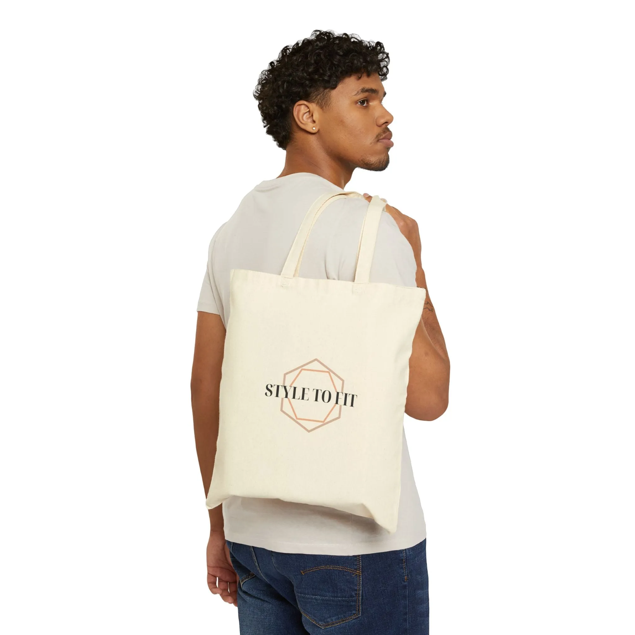 “Style To Fit” Canvas Tote Bag
