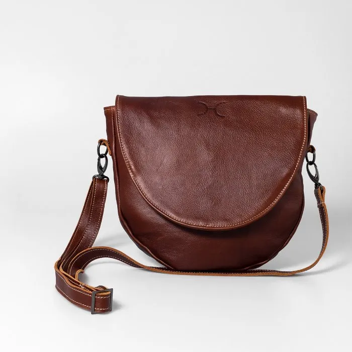 Thandana Saddle Leather Handbag