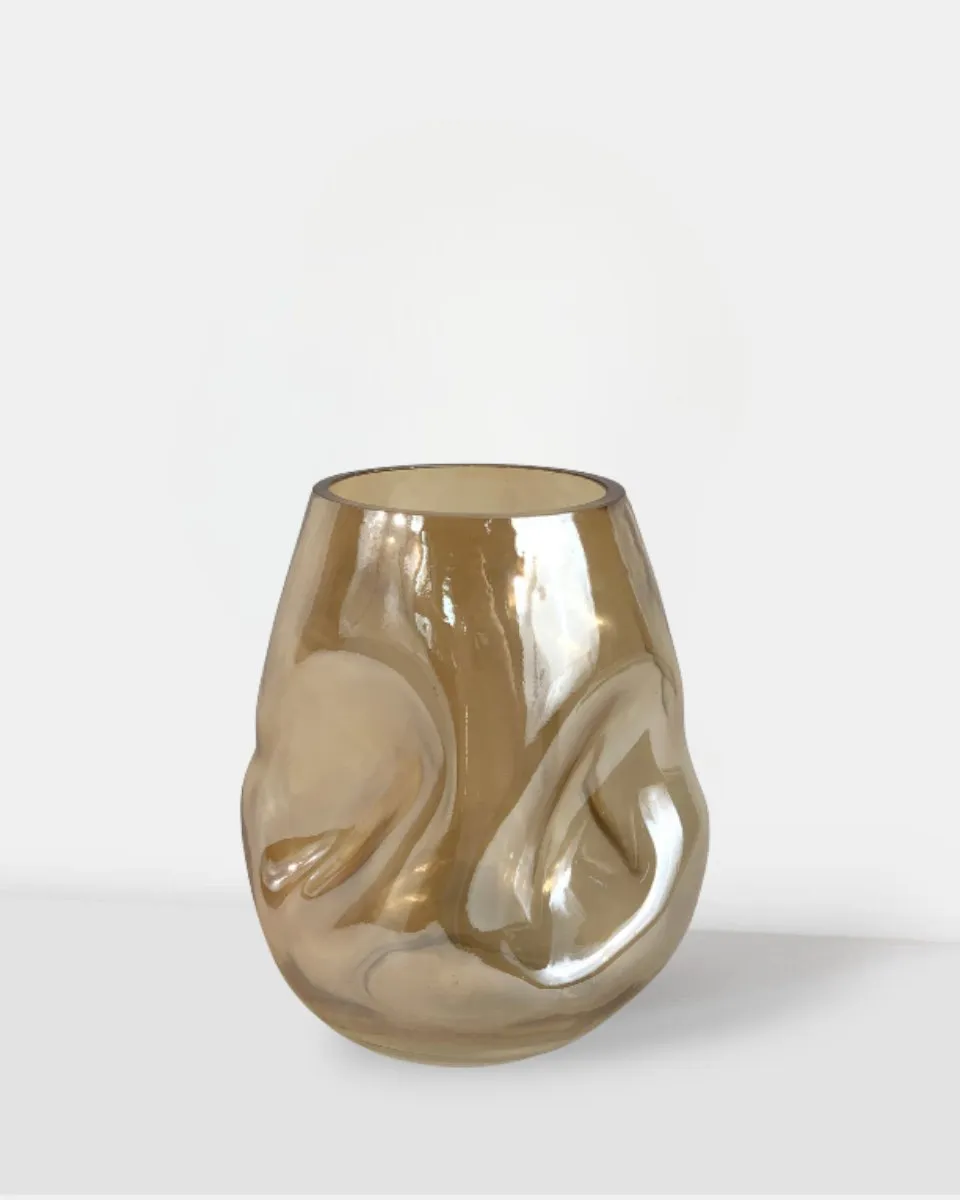 Toasty Luster Vase