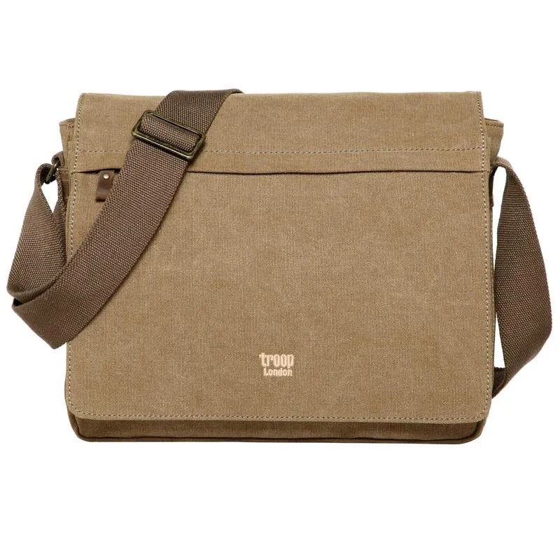 Troop London TRP0240 Classic Bag in Brown