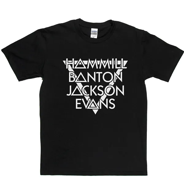 Van Der Graaf Line Up T Shirt