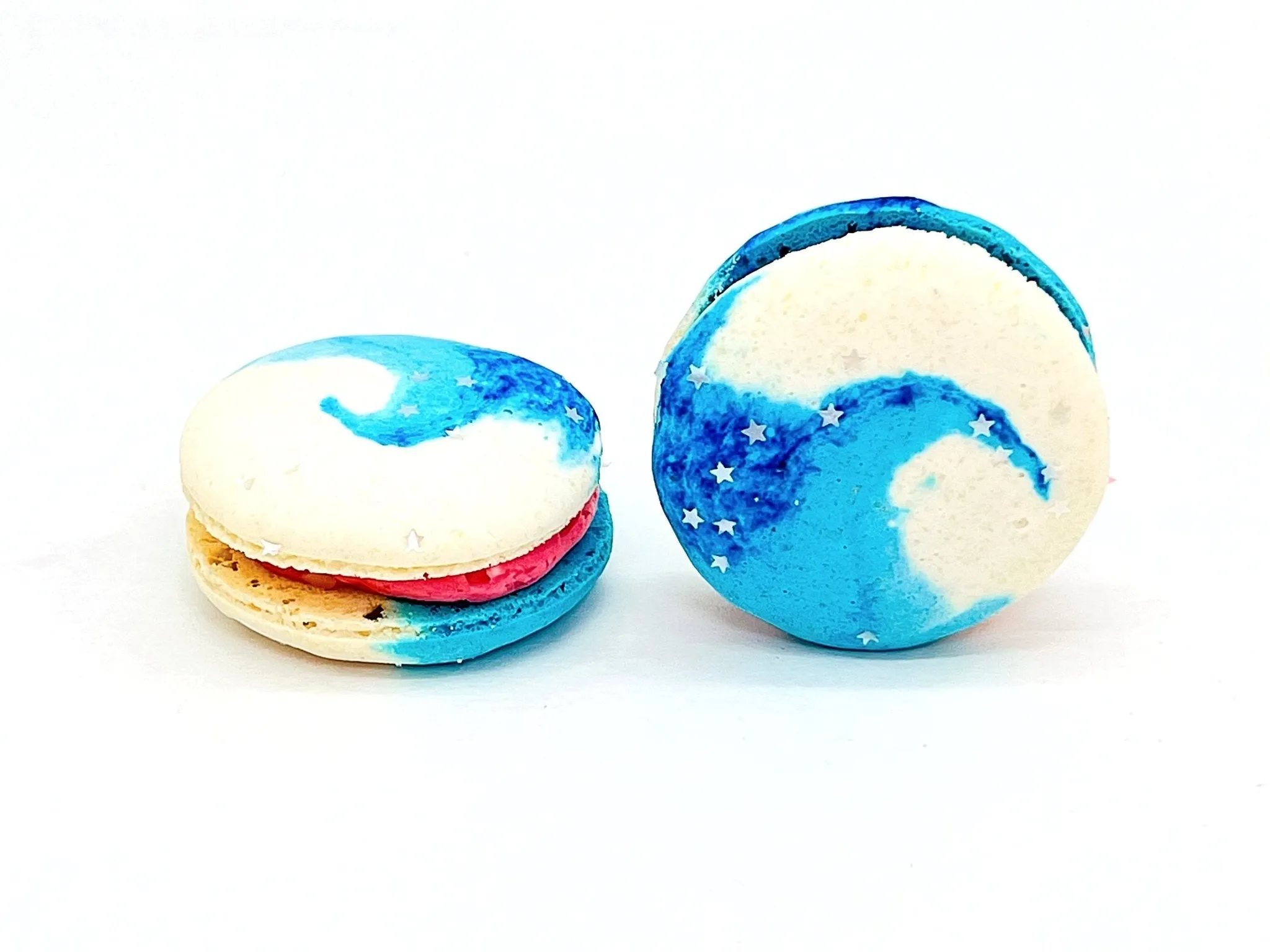 Vegan Planet | The Blue Planet | Açaí Berries Vegan Macarons