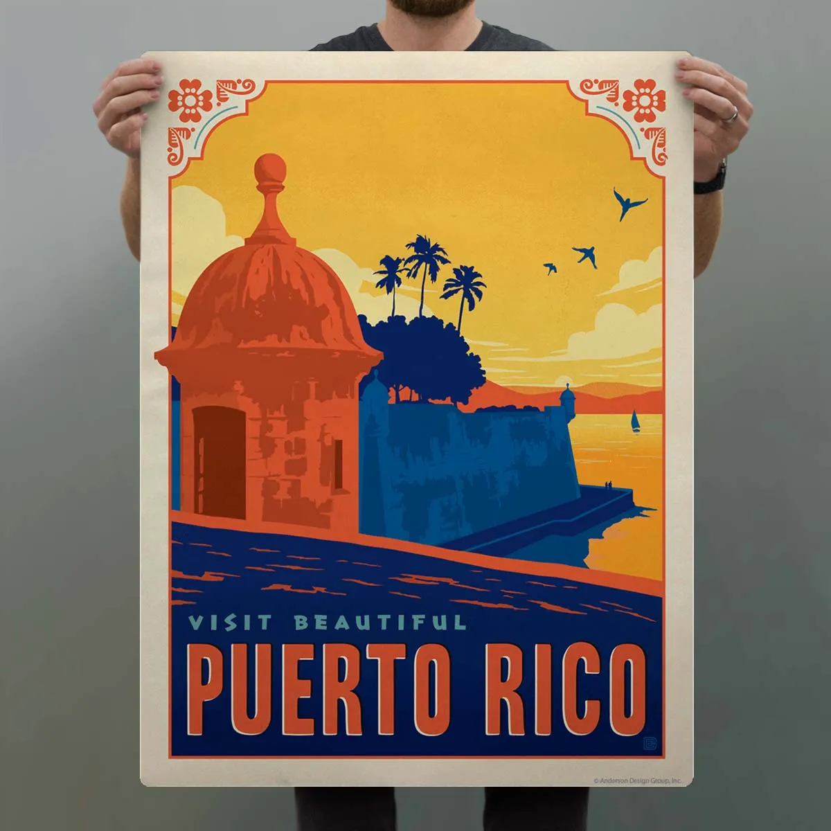 Visit Beautiful Puerto Rico Decal
