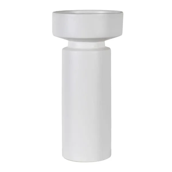 White Alessia Candleholder