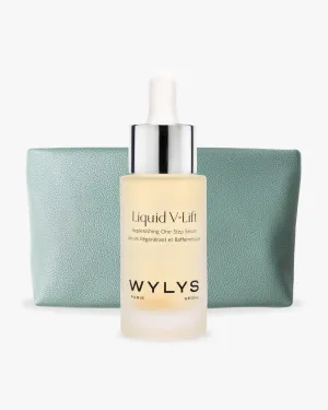 Wylys Liquid V-Lift & Sage Verte Makeup Bag ($230 Value)