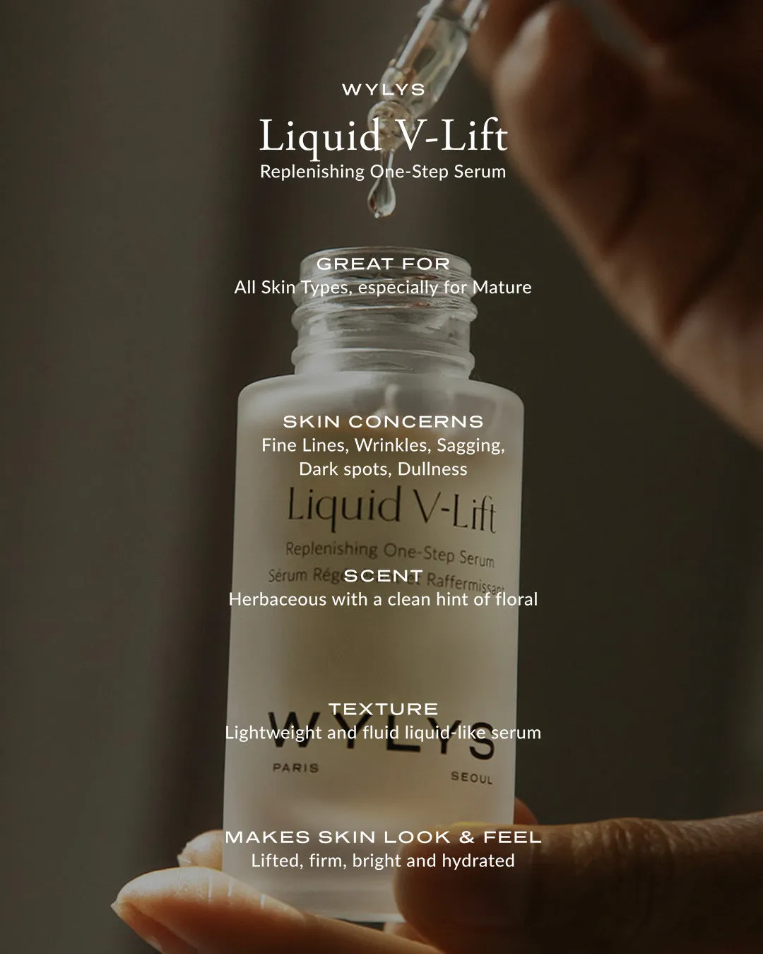 Wylys Liquid V-Lift & Sage Verte Makeup Bag ($230 Value)