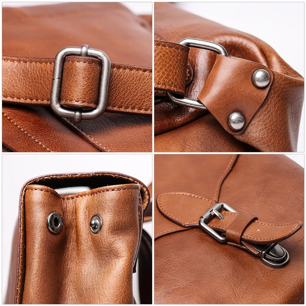 YAAGLE Unisex Large Capacity Flap Laptop Backpack YG9019