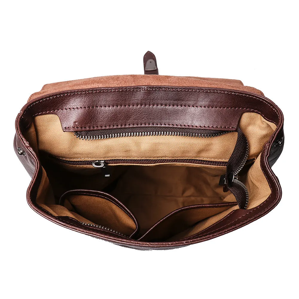 YAAGLE Unisex Large Capacity Flap Laptop Backpack YG9019