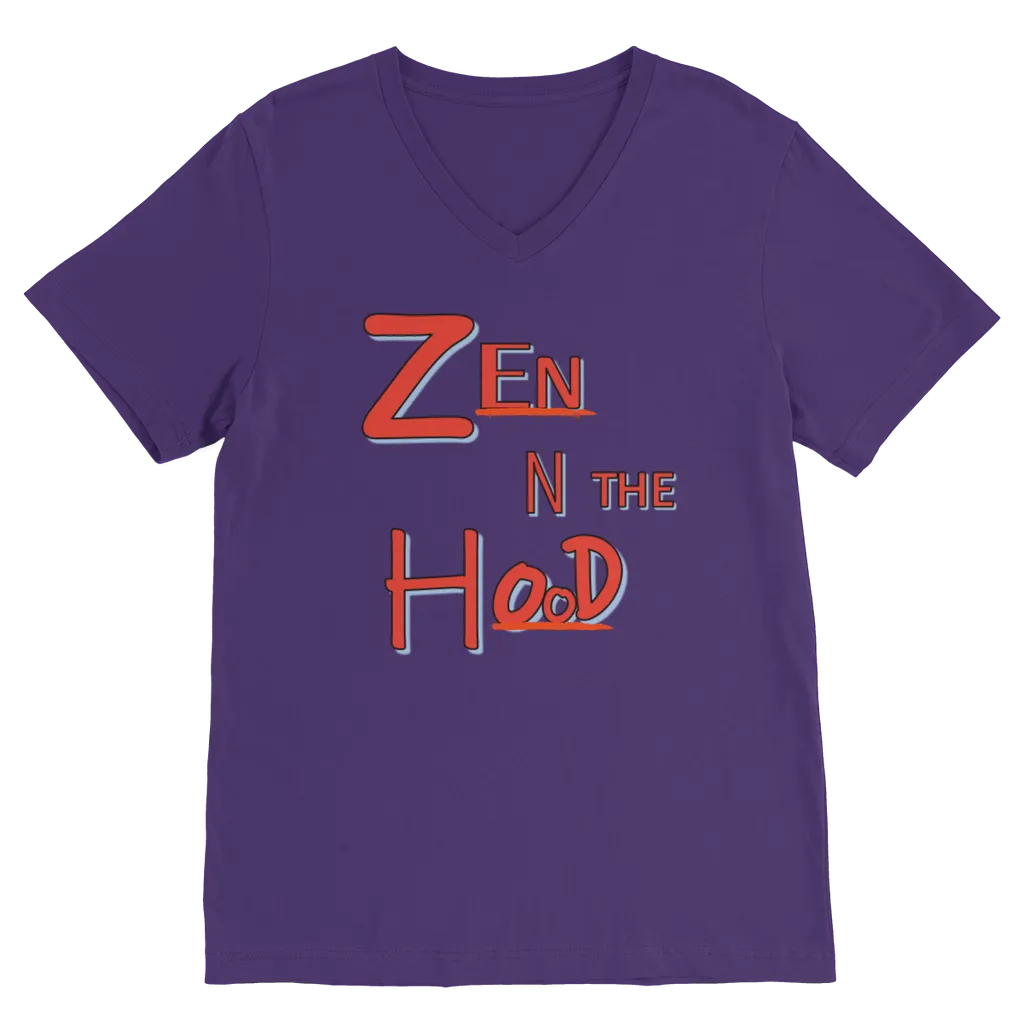 Zen in the Hood Classic V-Neck T-Shirt